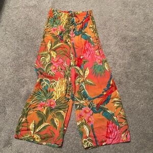 Rachel Zoe - Tropical Palazzo Pants - Medium